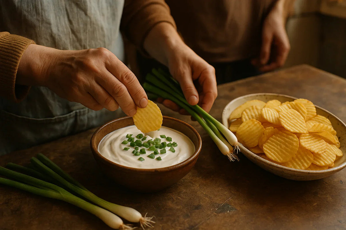 Homemade Sour Cream and Onion Dip That Beats Store - DI ORO