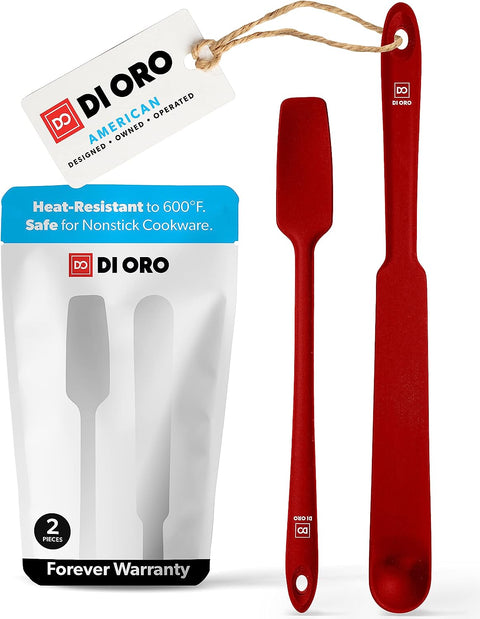 2-Piece Seamless Blender Spatula + Jar Spatula Set - DI ORO