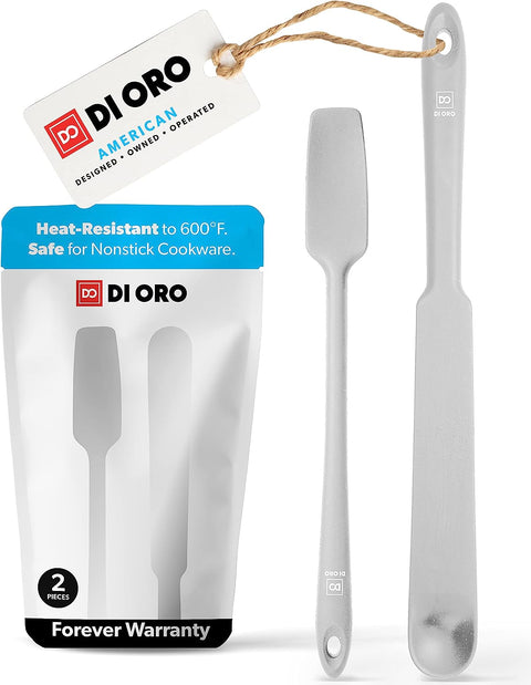 2-Piece Seamless Blender Spatula + Jar Spatula Set - DI ORO