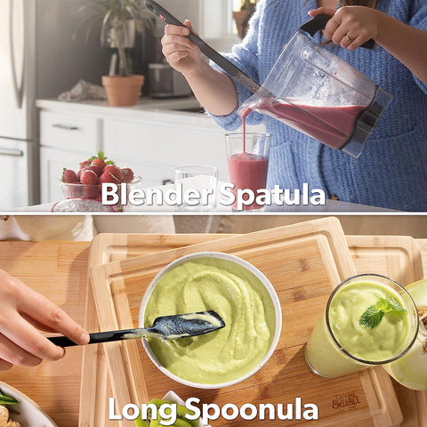 2-Piece Seamless Blender Spatula + Jar Spatula Set - DI ORO