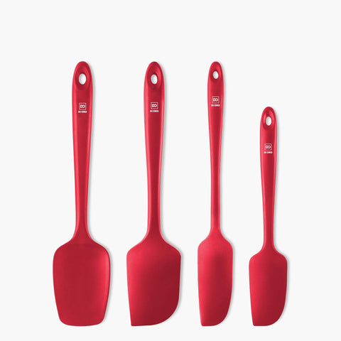 4-Piece Seamless Spatula Set - DI ORO