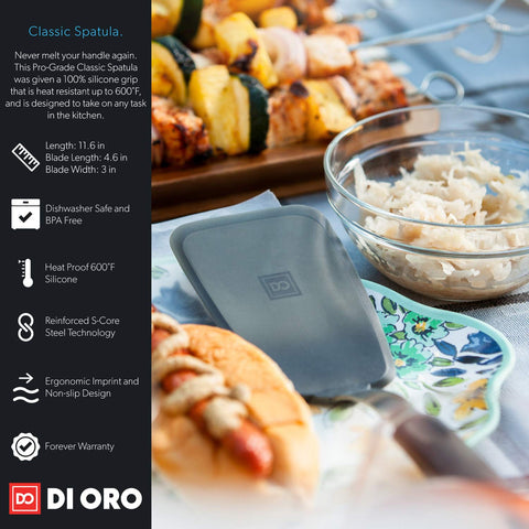 Designer Series Essential Spatula Set: Classic + Cookie - DI ORO