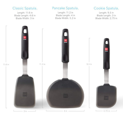 Designer Series Everyday 3-Piece Spatula Turner Set - DI ORO