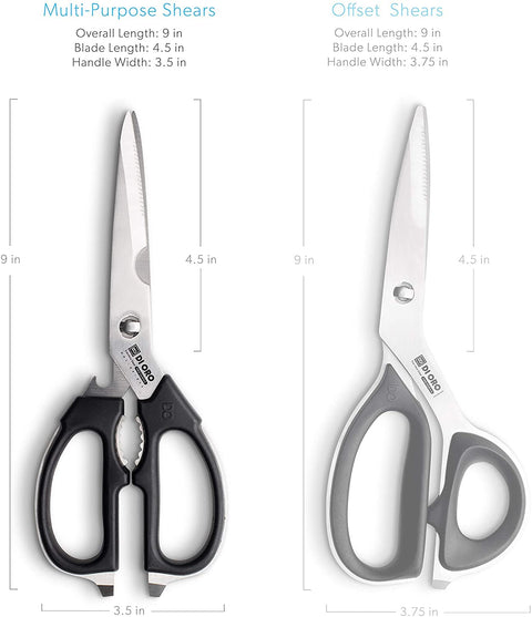High-Carbon Stainless Steel Multi-Purpose Kitchen Scissors - DI ORO