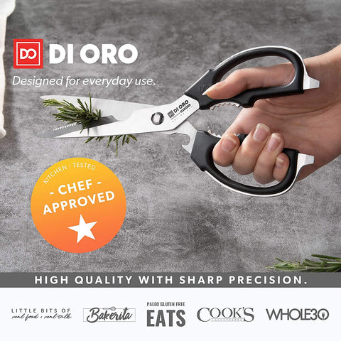 High-Carbon Stainless Steel Multi-Purpose Kitchen Scissors - DI ORO