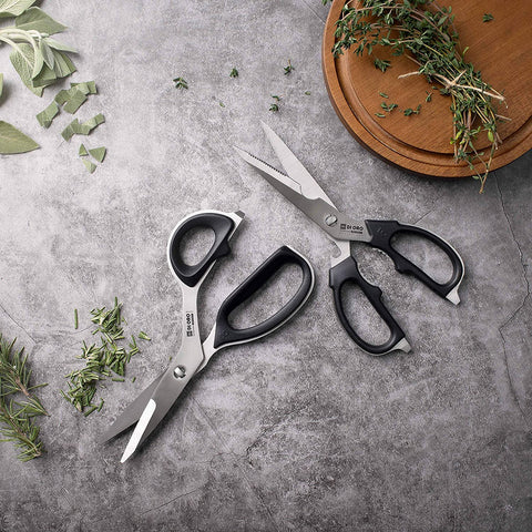 High-Carbon Stainless Steel Offset Kitchen Scissors - DI ORO
