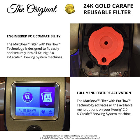 Keurig Reusable K-Carafe - DI ORO