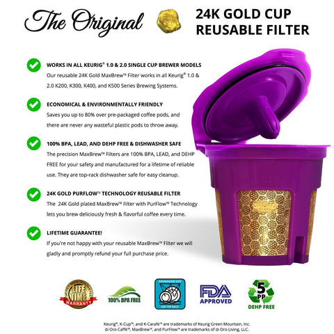 Keurig Reusable K-Cup - DI ORO