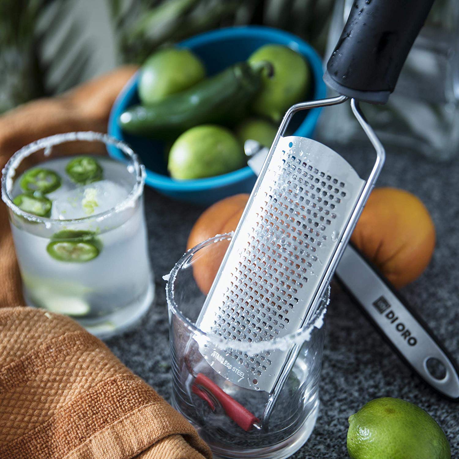 Lemon Grater and Zester Set– DI ORO
